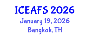 International Conference on Economic and Financial Sciences (ICEAFS) January 19, 2026 - Bangkok, Thailand