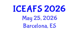 International Conference on Economic and Financial Sciences (ICEAFS) May 25, 2026 - Barcelona, Spain