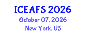 International Conference on Economic and Financial Sciences (ICEAFS) October 07, 2026 - New York, United States