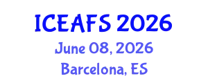 International Conference on Economic and Financial Sciences (ICEAFS) June 08, 2026 - Barcelona, Spain