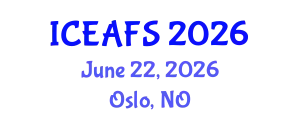 International Conference on Economic and Financial Sciences (ICEAFS) June 22, 2026 - Oslo, Norway