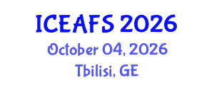 International Conference on Economic and Financial Sciences (ICEAFS) October 04, 2026 - Tbilisi, Georgia