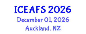 International Conference on Economic and Financial Sciences (ICEAFS) December 01, 2026 - Auckland, New Zealand