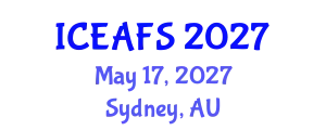 International Conference on Economic and Financial Sciences (ICEAFS) May 17, 2027 - Sydney, Australia
