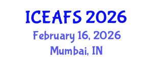 International Conference on Economic and Financial Sciences (ICEAFS) February 16, 2026 - Mumbai, India