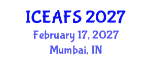 International Conference on Economic and Financial Sciences (ICEAFS) February 17, 2027 - Mumbai, India