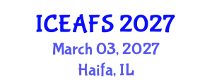 International Conference on Economic and Financial Sciences (ICEAFS) March 03, 2027 - Haifa, Israel