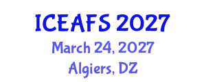 International Conference on Economic and Financial Sciences (ICEAFS) March 24, 2027 - Algiers, Algeria