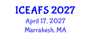 International Conference on Economic and Financial Sciences (ICEAFS) April 17, 2027 - Marrakesh, Morocco