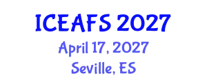 International Conference on Economic and Financial Sciences (ICEAFS) April 17, 2027 - Seville, Spain