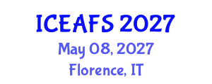 International Conference on Economic and Financial Sciences (ICEAFS) May 08, 2027 - Florence, Italy