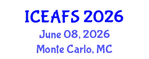 International Conference on Economic and Financial Sciences (ICEAFS) June 08, 2026 - Monte Carlo, Monaco