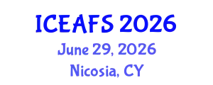 International Conference on Economic and Financial Sciences (ICEAFS) June 29, 2026 - Nicosia, Cyprus