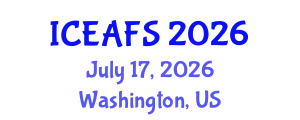 International Conference on Economic and Financial Sciences (ICEAFS) July 17, 2026 - Washington, United States