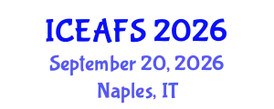 International Conference on Economic and Financial Sciences (ICEAFS) September 20, 2026 - Naples, Italy