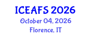 International Conference on Economic and Financial Sciences (ICEAFS) October 04, 2026 - Florence, Italy