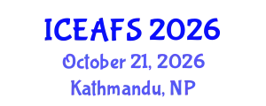 International Conference on Economic and Financial Sciences (ICEAFS) October 21, 2026 - Kathmandu, Nepal
