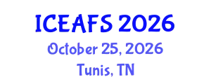 International Conference on Economic and Financial Sciences (ICEAFS) October 25, 2026 - Tunis, Tunisia
