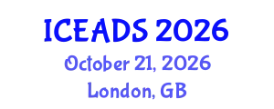 International Conference on Engineering and Design Sciences (ICEADS) October 21, 2026 - London, United Kingdom