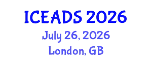 International Conference on Engineering and Design Sciences (ICEADS) July 26, 2026 - London, United Kingdom