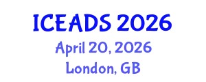 International Conference on Engineering and Design Sciences (ICEADS) April 20, 2026 - London, United Kingdom