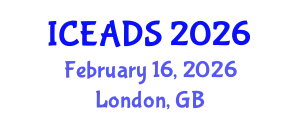 International Conference on Engineering and Design Sciences (ICEADS) February 16, 2026 - London, United Kingdom
