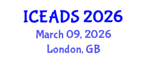 International Conference on Engineering and Design Sciences (ICEADS) March 09, 2026 - London, United Kingdom