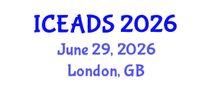 International Conference on Engineering and Design Sciences (ICEADS) June 29, 2026 - London, United Kingdom
