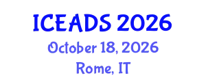 International Conference on Engineering and Design Sciences (ICEADS) October 18, 2026 - Rome, Italy