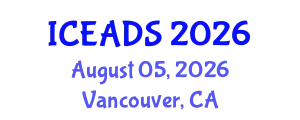 International Conference on Engineering and Design Sciences (ICEADS) August 05, 2026 - Vancouver, Canada