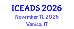 International Conference on Engineering and Design Sciences (ICEADS) November 11, 2026 - Venice, Italy