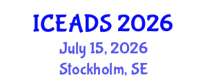 International Conference on Engineering and Design Sciences (ICEADS) July 15, 2026 - Stockholm, Sweden