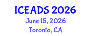 International Conference on Engineering and Design Sciences (ICEADS) June 15, 2026 - Toronto, Canada