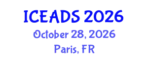 International Conference on Engineering and Design Sciences (ICEADS) October 28, 2026 - Paris, France