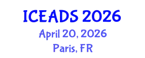 International Conference on Engineering and Design Sciences (ICEADS) April 20, 2026 - Paris, France