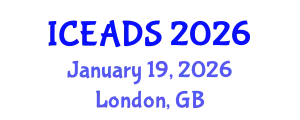 International Conference on Engineering and Design Sciences (ICEADS) January 19, 2026 - London, United Kingdom