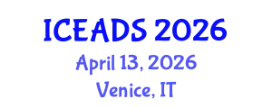 International Conference on Engineering and Design Sciences (ICEADS) April 13, 2026 - Venice, Italy