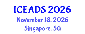 International Conference on Engineering and Design Sciences (ICEADS) November 18, 2026 - Singapore, Singapore