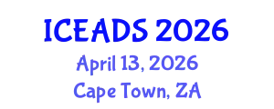 International Conference on Engineering and Design Sciences (ICEADS) April 13, 2026 - Cape Town, South Africa