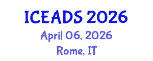 International Conference on Engineering and Design Sciences (ICEADS) April 06, 2026 - Rome, Italy