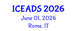 International Conference on Engineering and Design Sciences (ICEADS) June 01, 2026 - Rome, Italy