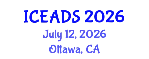 International Conference on Engineering and Design Sciences (ICEADS) July 12, 2026 - Ottawa, Canada