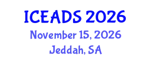 International Conference on Engineering and Design Sciences (ICEADS) November 15, 2026 - Jeddah, Saudi Arabia