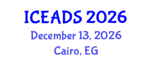 International Conference on Engineering and Design Sciences (ICEADS) December 13, 2026 - Cairo, Egypt