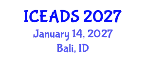 International Conference on Engineering and Design Sciences (ICEADS) January 14, 2027 - Bali, Indonesia