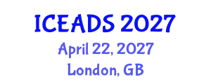 International Conference on Engineering and Design Sciences (ICEADS) April 22, 2027 - London, United Kingdom