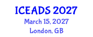 International Conference on Engineering and Design Sciences (ICEADS) March 15, 2027 - London, United Kingdom
