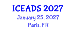 International Conference on Engineering and Design Sciences (ICEADS) January 25, 2027 - Paris, France
