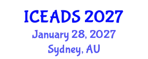 International Conference on Engineering and Design Sciences (ICEADS) January 28, 2027 - Sydney, Australia