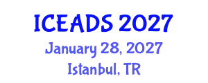 International Conference on Engineering and Design Sciences (ICEADS) January 28, 2027 - Istanbul, Turkey